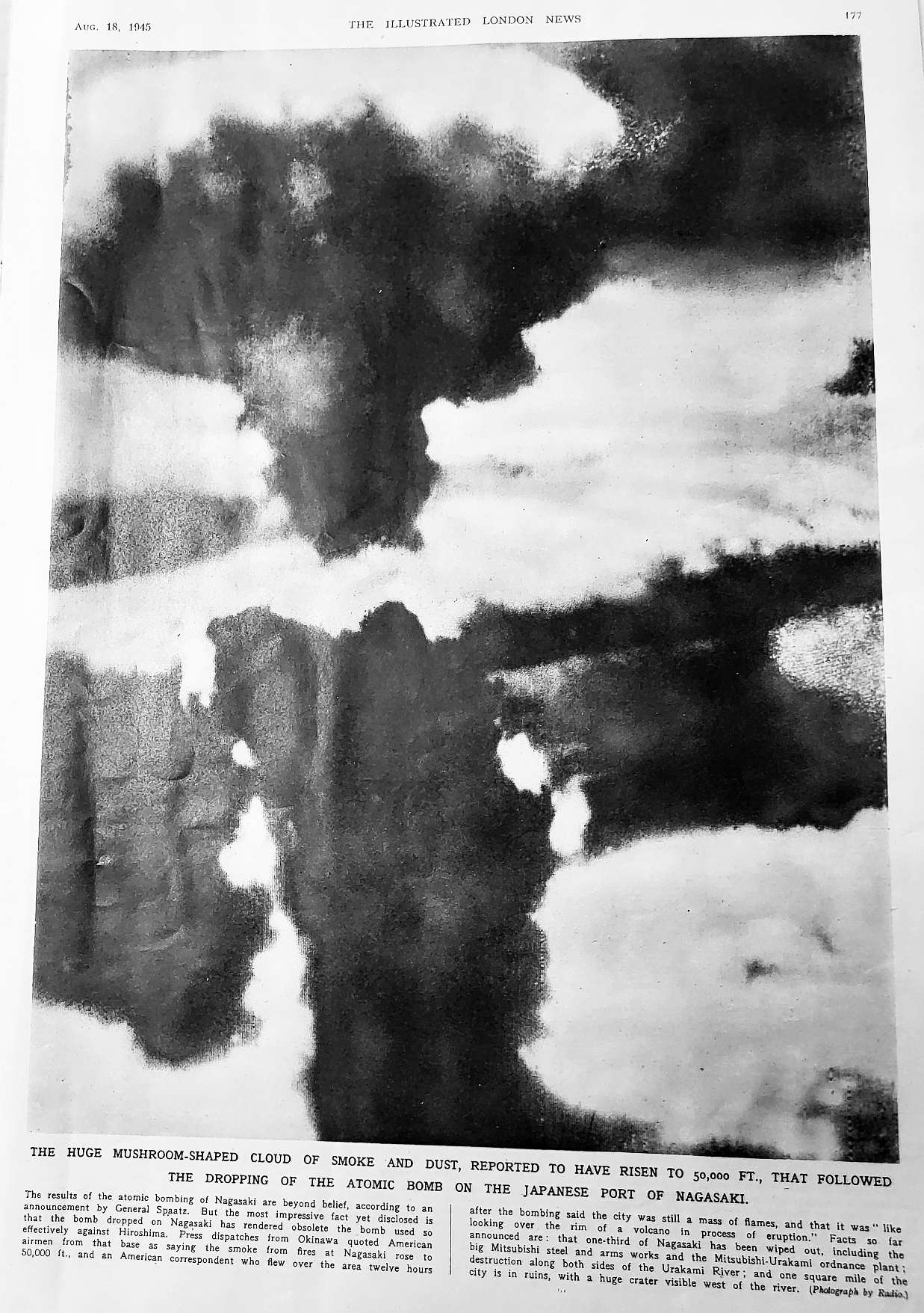 1945 Mushroom cloud